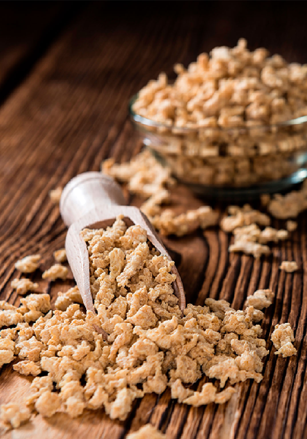 Soya texturizada: Una proteína vegetal estrella