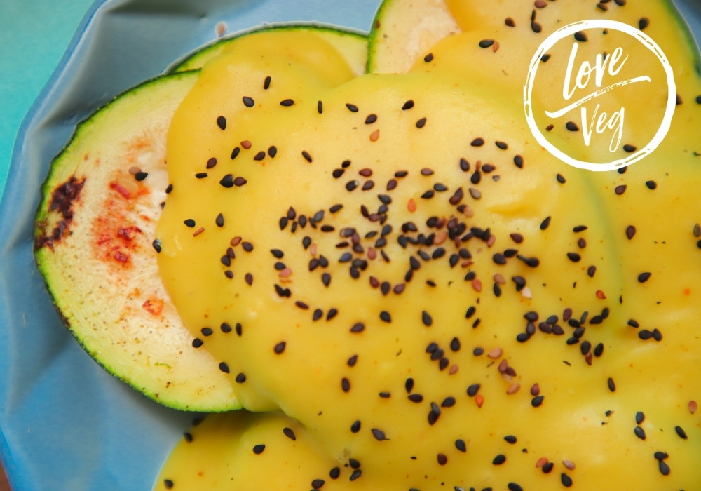 Queso vegano de papa para gratinar