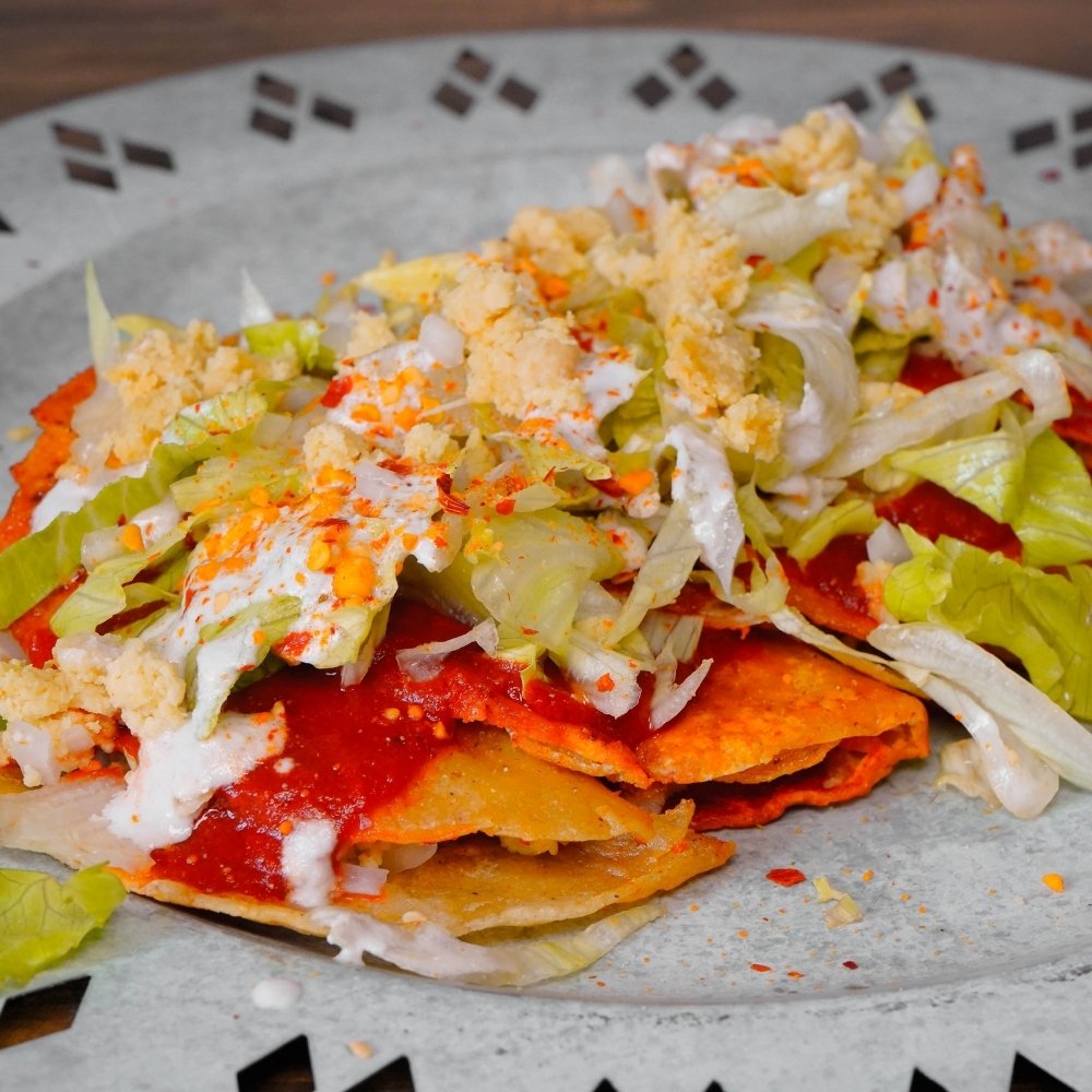 Enchiladas veganas especiales