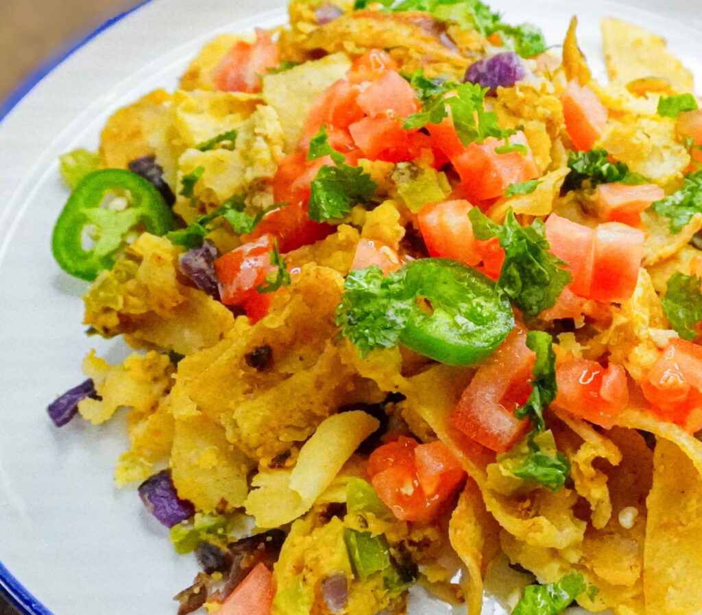 Migas Tex-Mex veganas