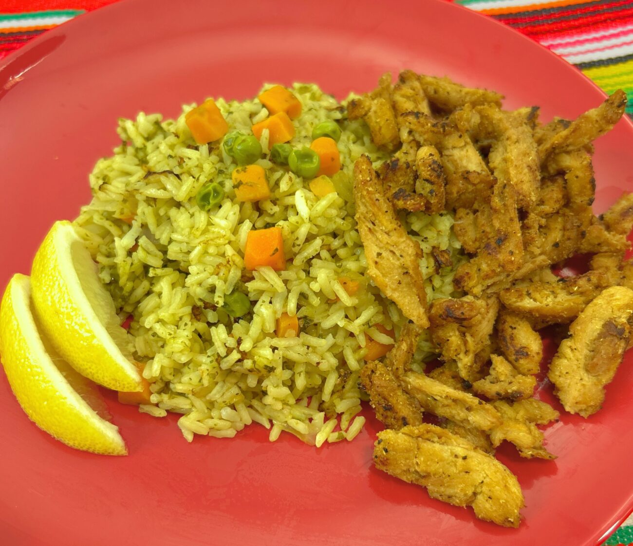 arroz-pollo-cilantro