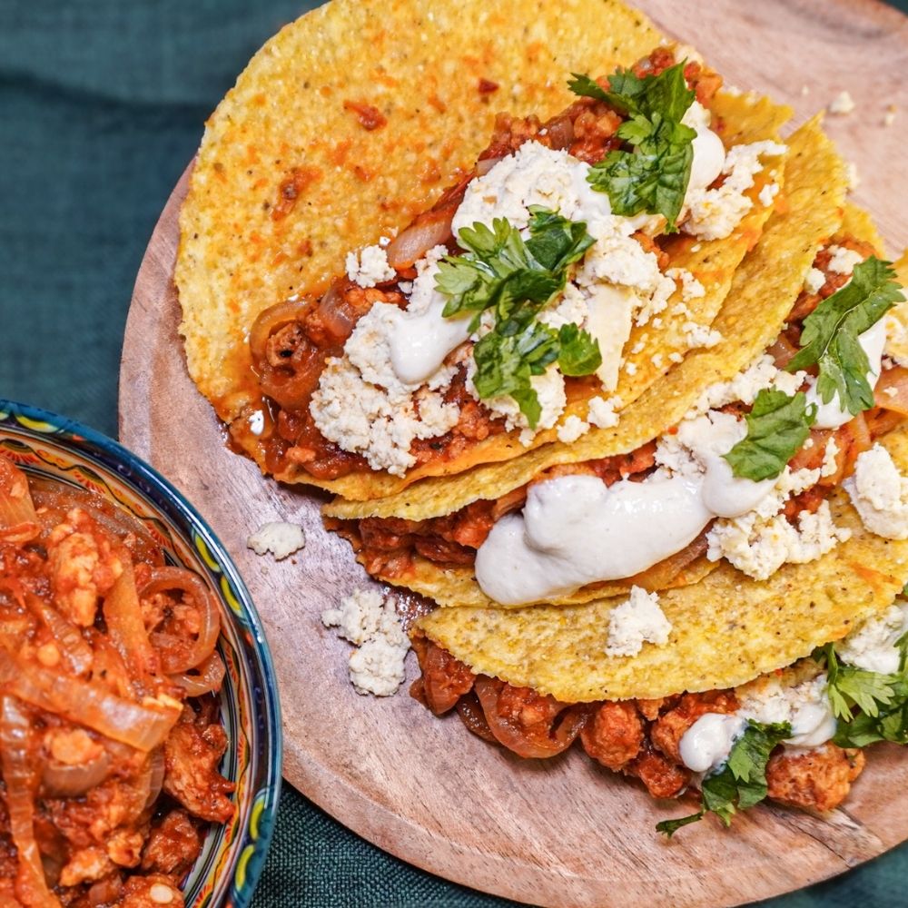 Tinga de soya