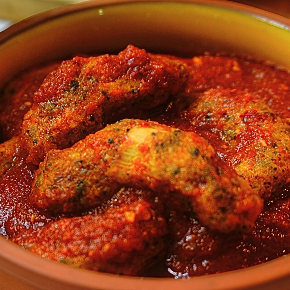 Camarones veganos enchipotlados