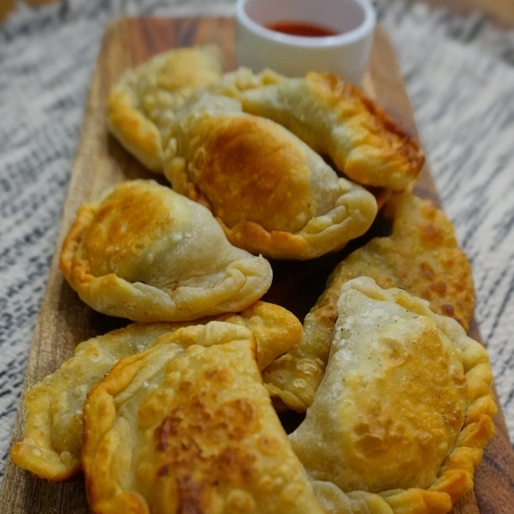 Empanadillas veganas de carne con papa