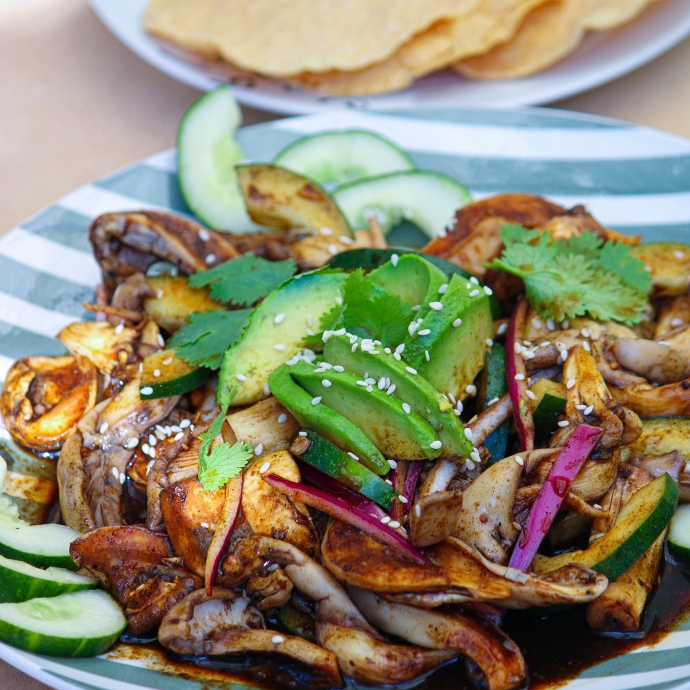 Aguachile negro vegano