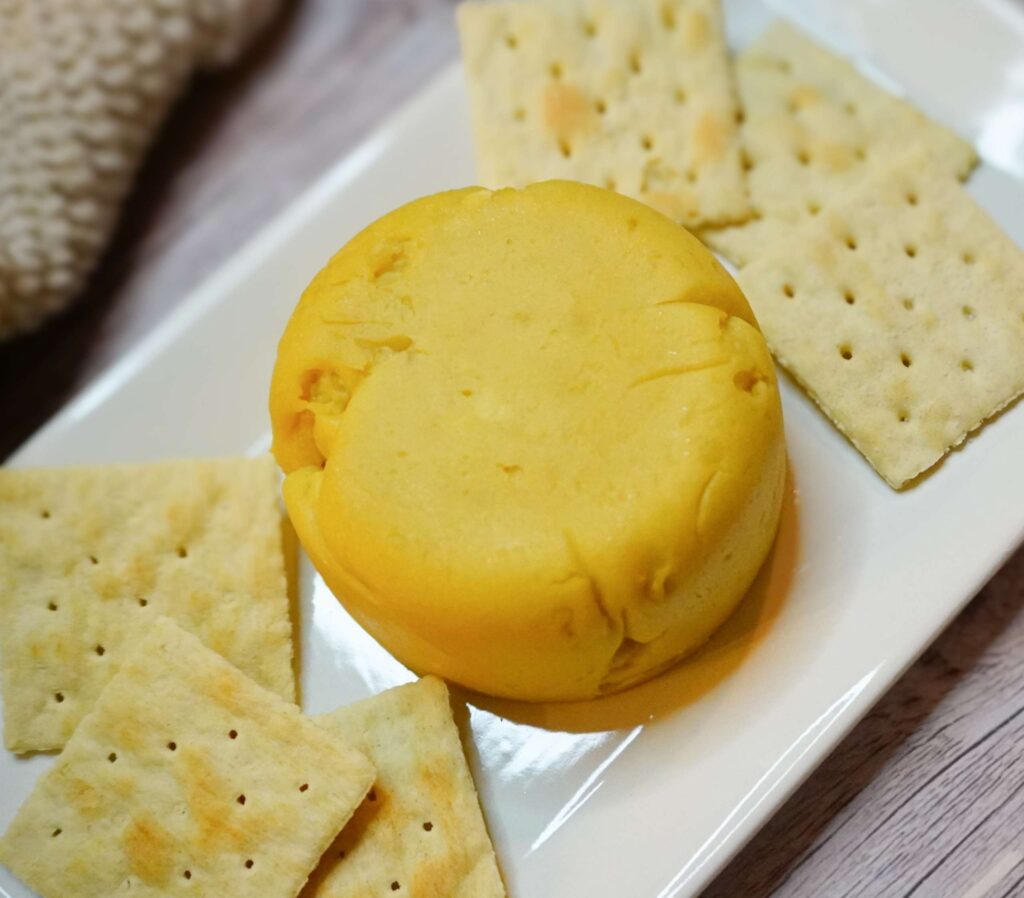 Queso vegano de papa