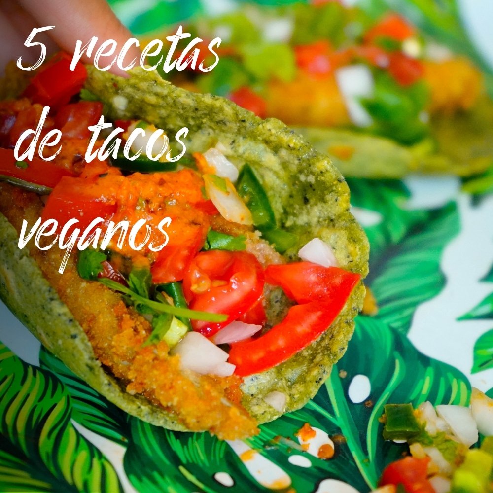 ¡Feliz día internacional del taco! 5 recetas de tacos veganos para una taquiza espectacular