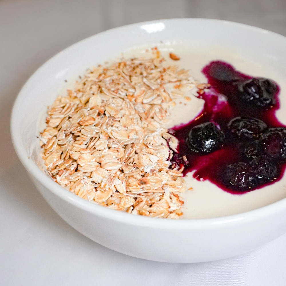 Yogur natural vegano