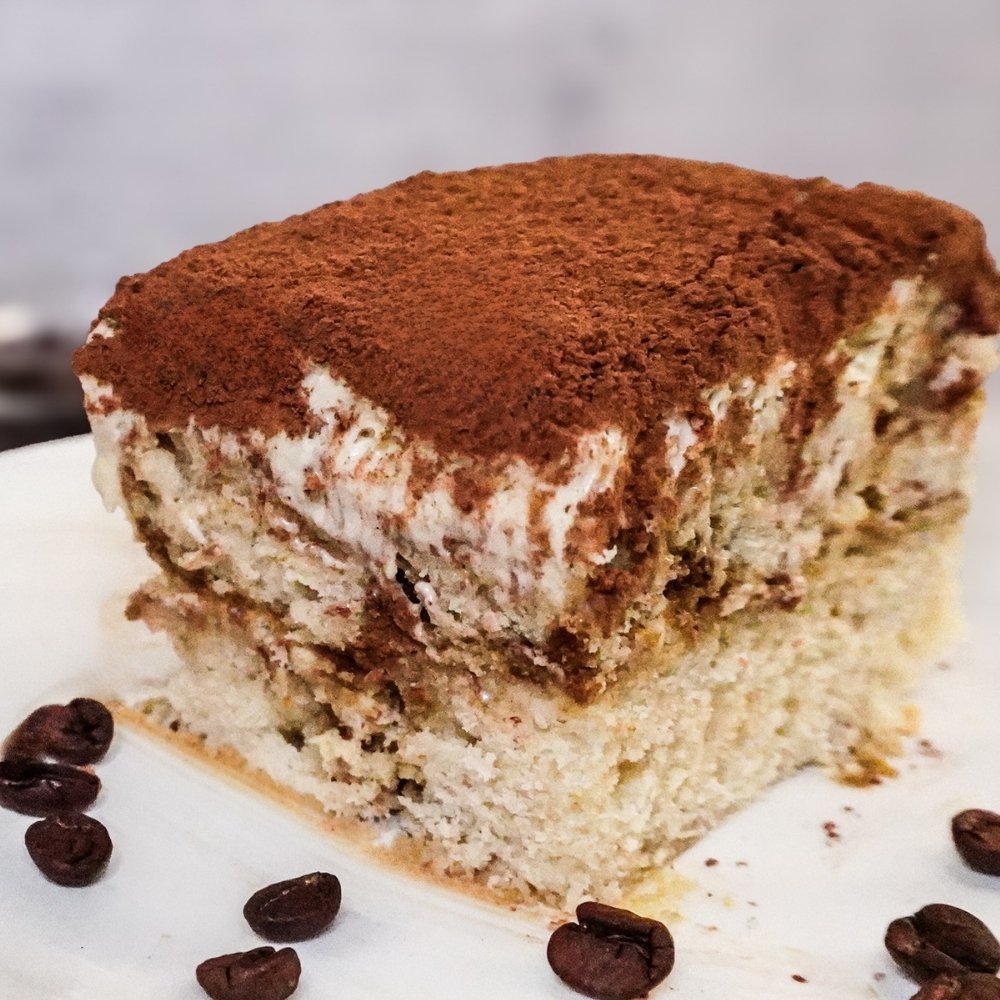 Tiramisú vegano