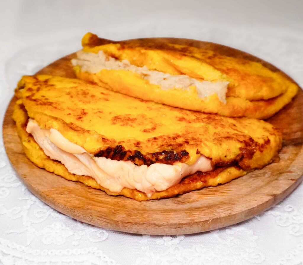 Cachapas veganas