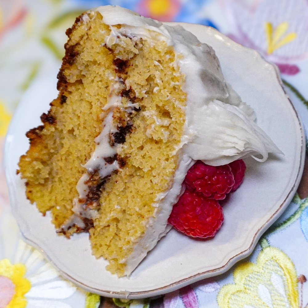 Pastel de cumpleaños vegano