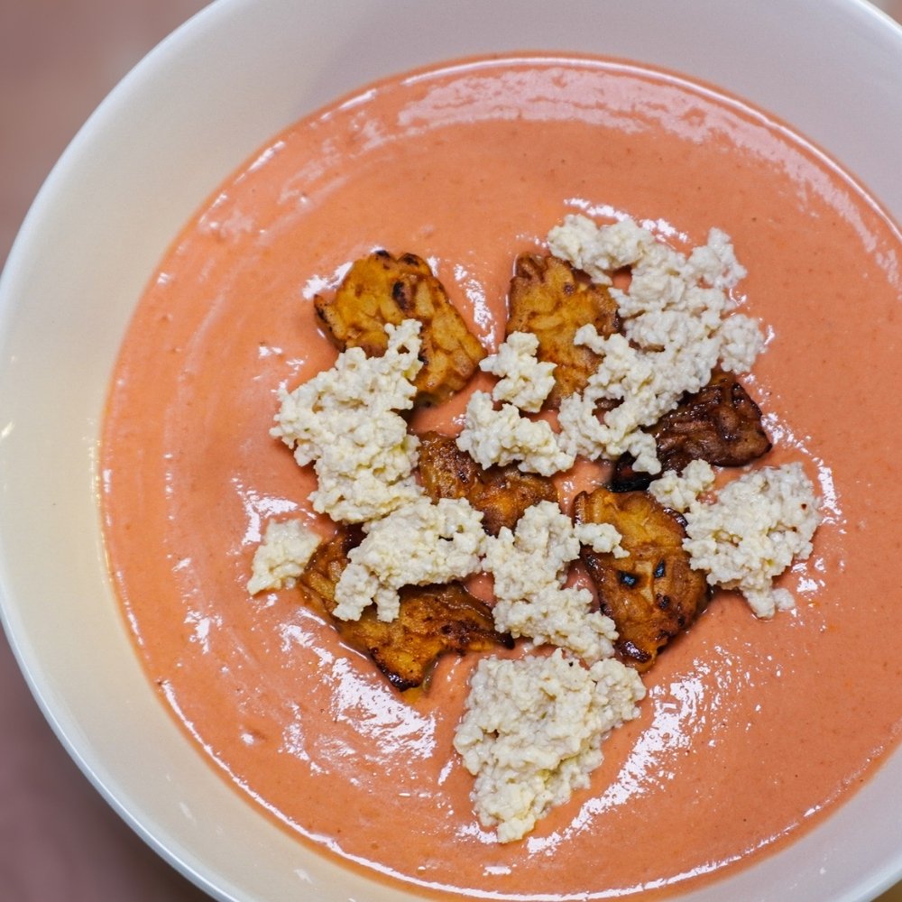 Salmorejo vegano