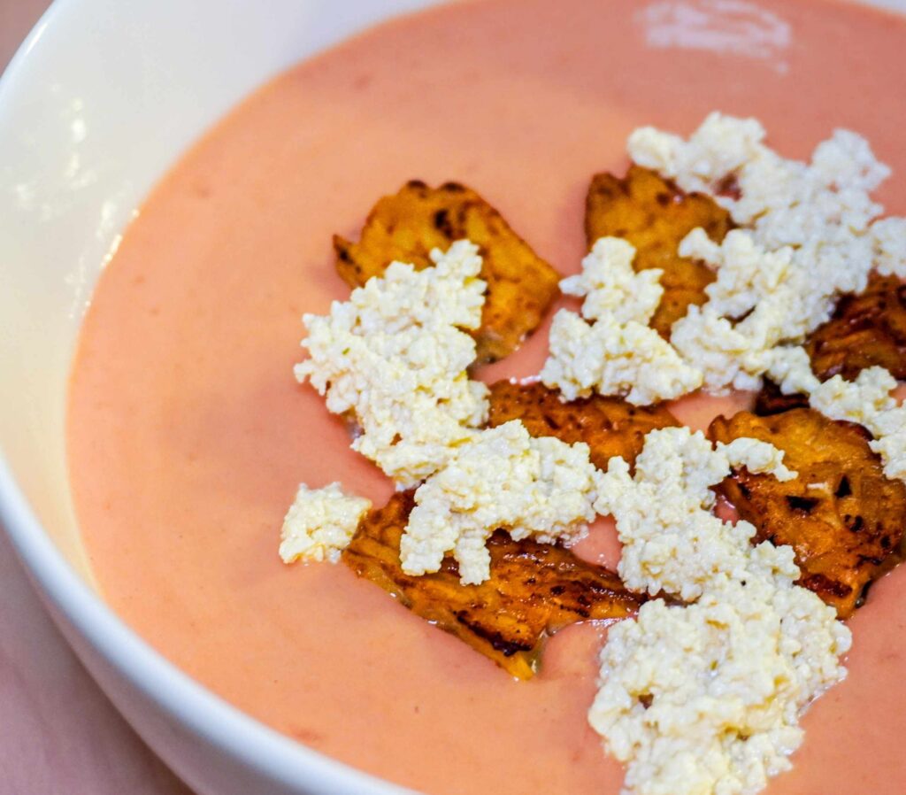 Salmorejo vegano
