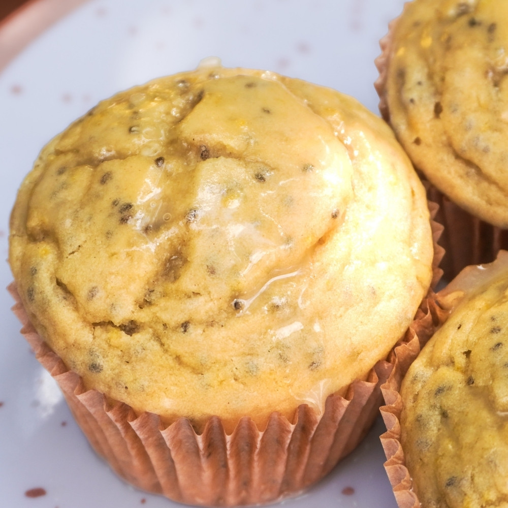 Muffins de limón y chía