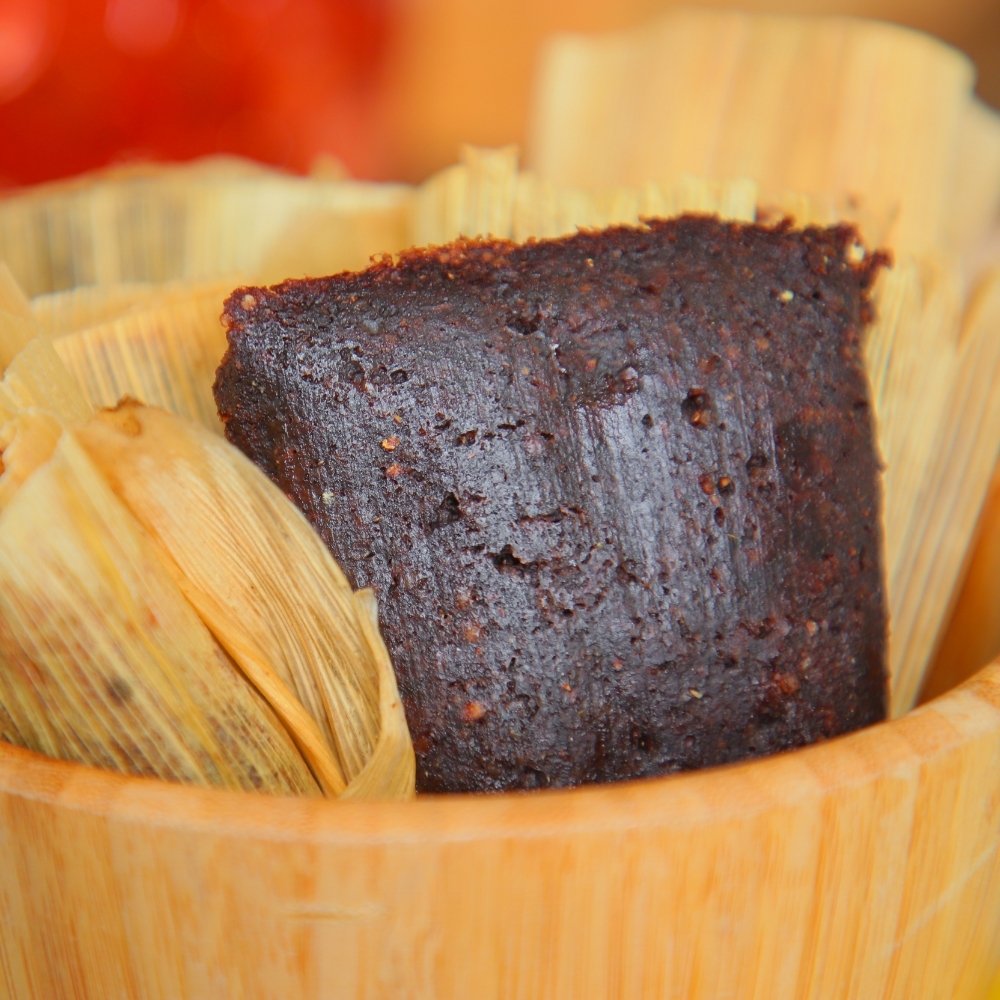 Tamales de chocolate